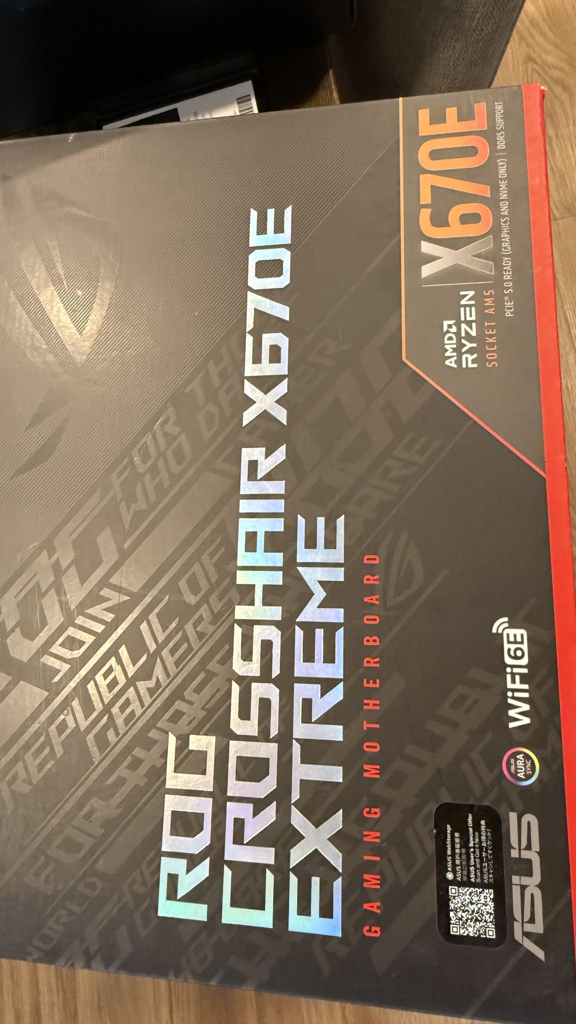 ASUS ROG Crosshair X670E Extreme/AMD 7950X3D CPU