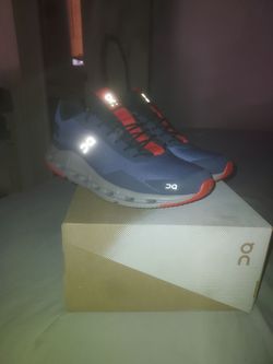 On Cloudnova Sneakers Blue and Red