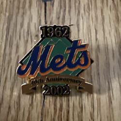 *NEW* 1(contact info removed) New York Mets 40th Anniversary Pin Shea Stadium