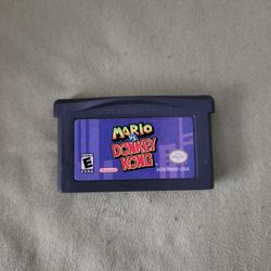 Mario Versus Donkey Kong Game Boy Advance
