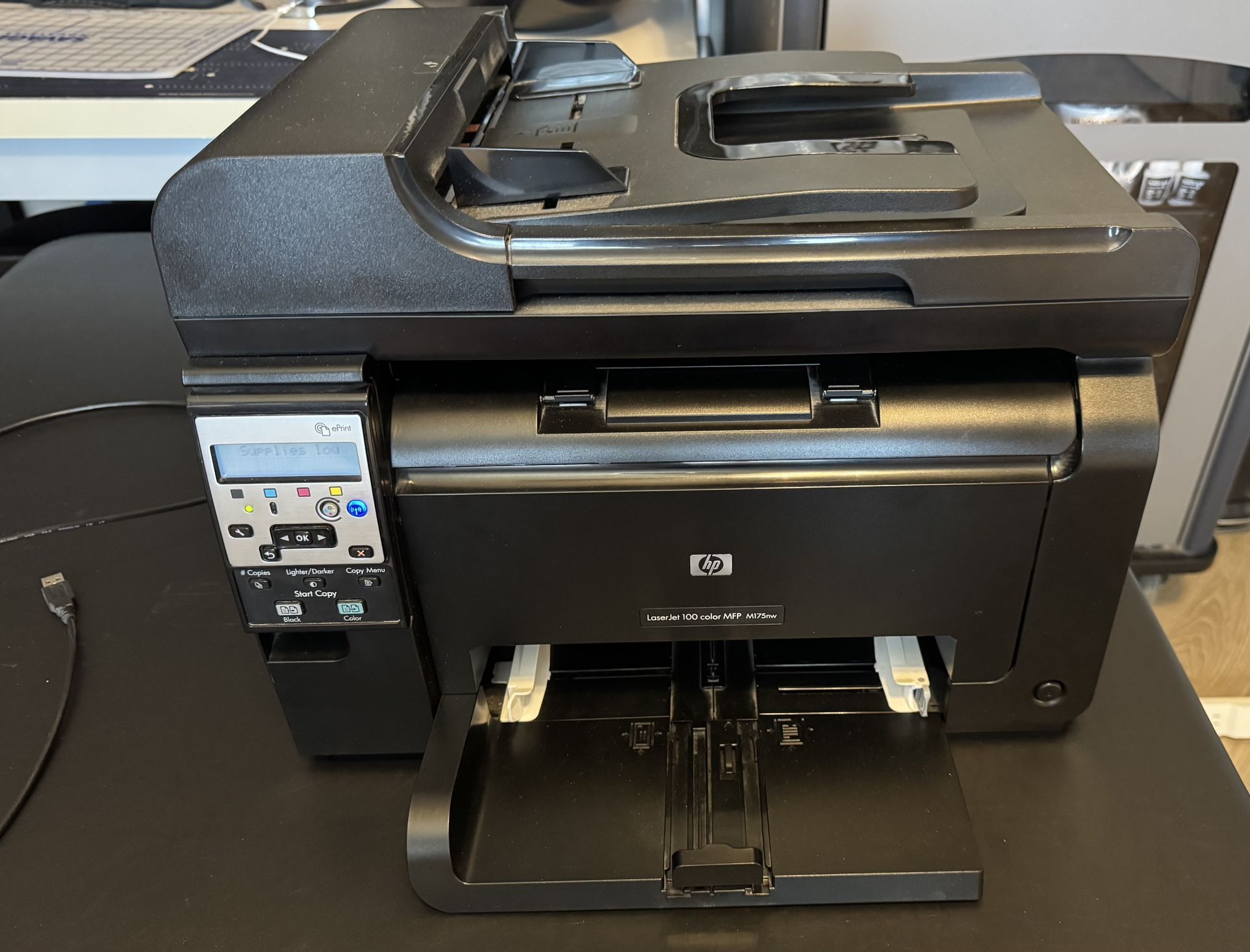 HP LaserJet 100 color MFP M175nw Printer 180$ OBO
