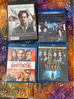 Johnny Depp blue-rays