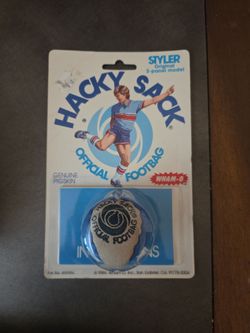 Original Hacky Sack WHAM-O  Styler sealed! 1984  Rare