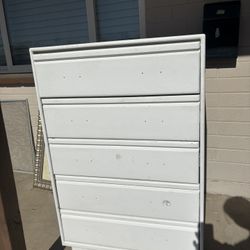 white dresser