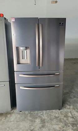 Samsung 4‑Door French Door Fridge — Counter Depth, Water Dispenser