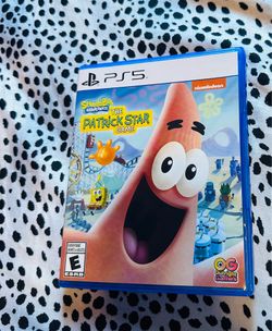 New SpongeBob Square Pants Patrick Star Game