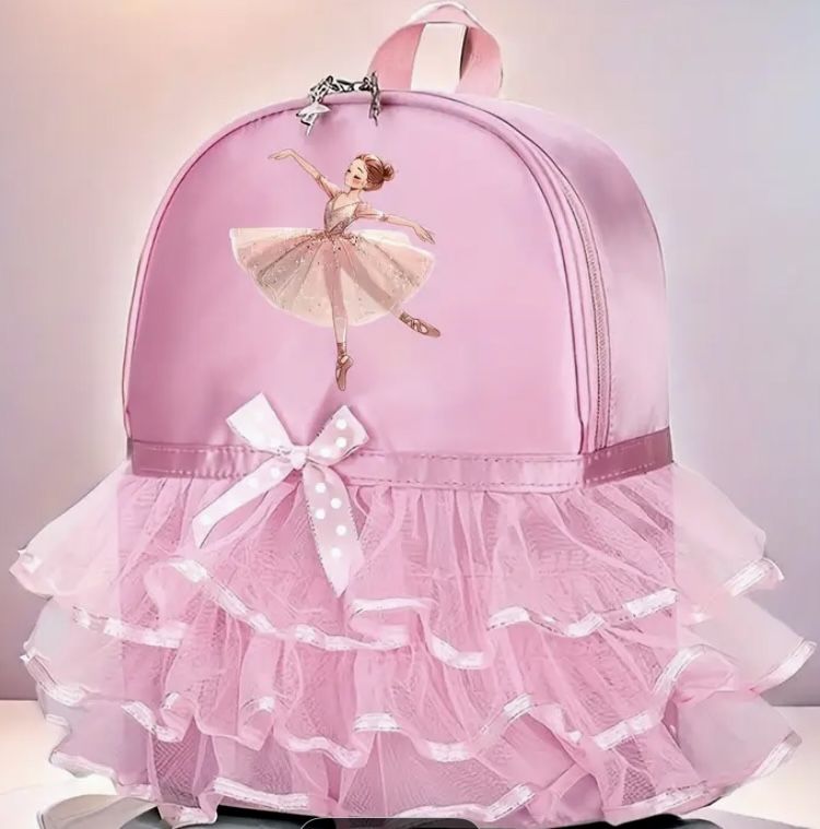 Pink Ballerina Backpack