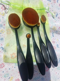 5Pcs New blending powder cosmetic brush set