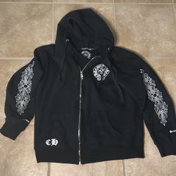 Los Angeles Exclusive Chrome Hearts Zip Up Hoodie