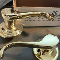 All Brass Door Knobs / Two Boxes