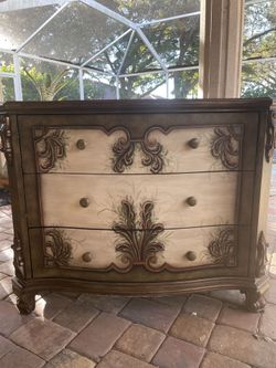 Hand Painted Dresser  