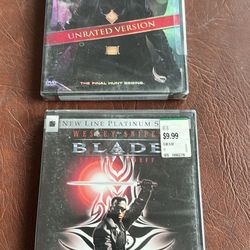 2 Blade Movies Brand New DVDs 