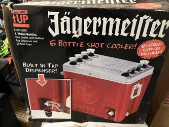 Jagermeisteer 6 Bottles Shoot Cooler 