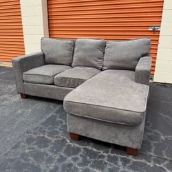 Free Delivery - Sectional Couch with Reversible Chaise