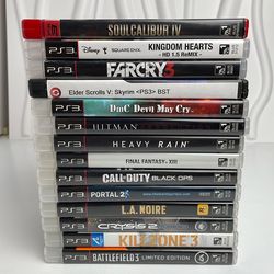 PS3 lot of 14 titles