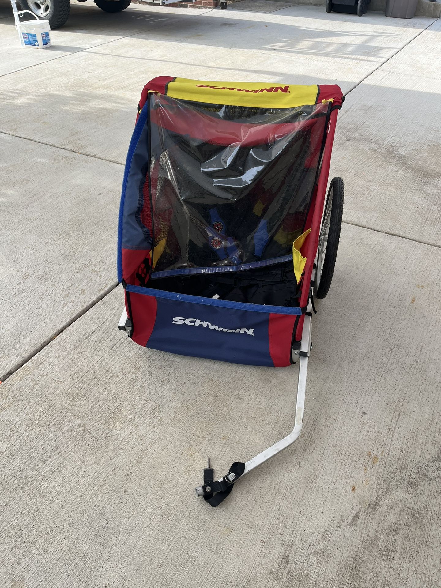 schwinn bike trailer