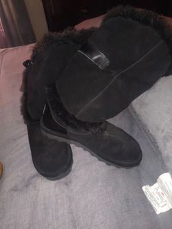 Black boots