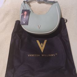 Vanessa Williams crescent shoulder bag 