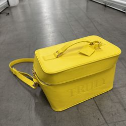 Truly Yellow Luxury Makeup Bag