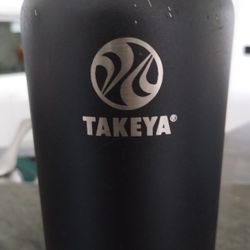 Takeya Black Water Bottle 
