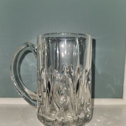 Crystal Beer Steins And Decanter Set