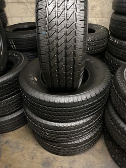 SET MICHELIN 265/70/17 SEMI NEW 95 %TREAD LIFE $300 INCLUDE PROFESSIONAL INSTALLATION AND TAX
