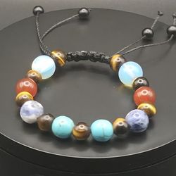 Natural Gemstones handmade bracelet 