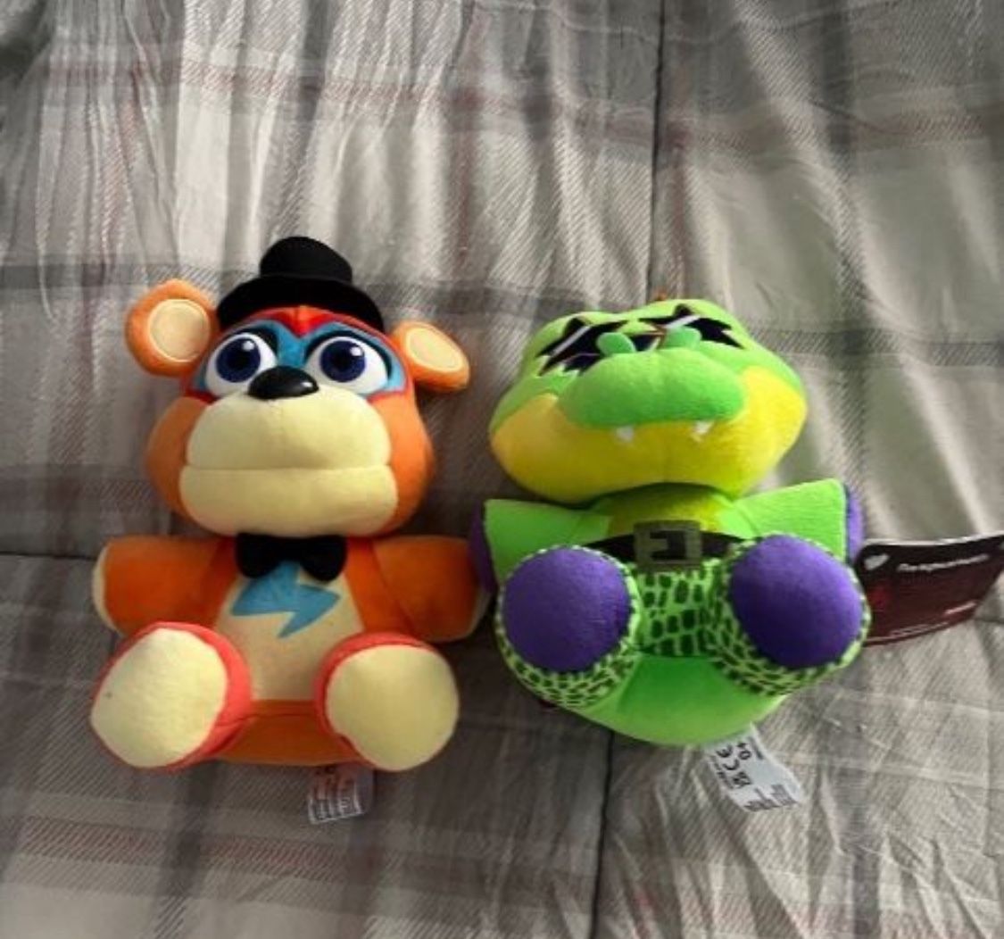 Funko Five Night’s At Freddy’s Security Breach Glamrock Freddy & Monty Plush