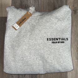 Gray Essentials Hoodie 