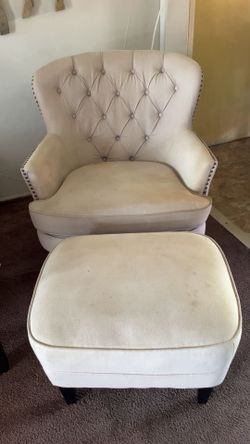 Chair & Ottoman set