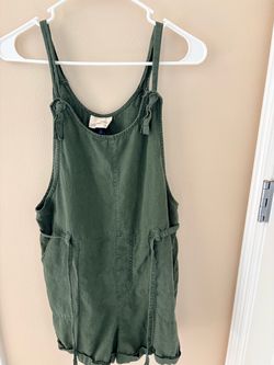 Universal Thread Green Romper Overalls