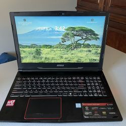MSI GE63 Raider RGB 8RE Gaming Laptop GTX 1060