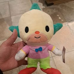 Krusty The Clown Cutie Face  Plush 20$