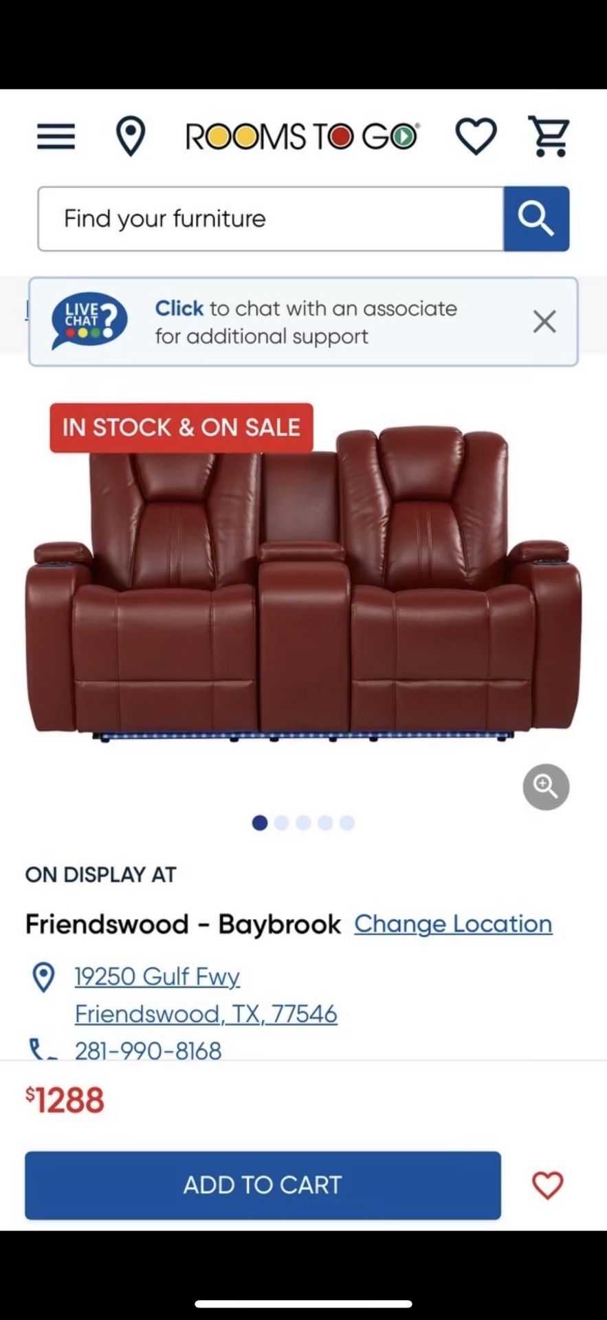 Red Leather Loveseat And Sofa