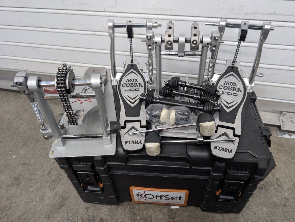 Offset Eclipse/Iron Cobra Double Pedal