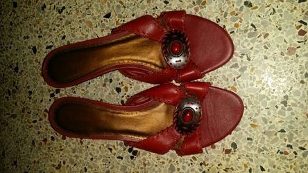 leather shoes size 8