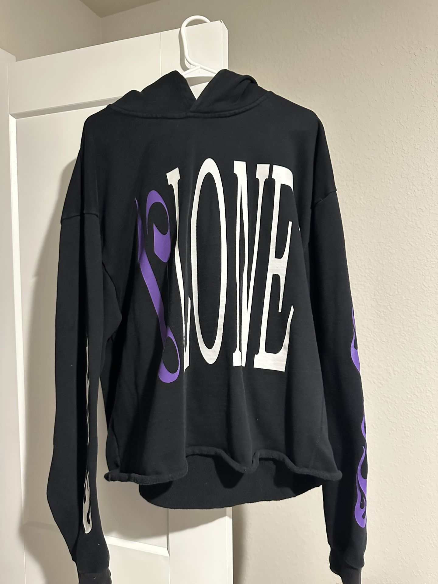 Purple Palm Angels Vlone Vlone Palm Angels Hoodie US Men's Size L