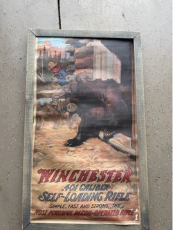 Vintage Winchester Posters