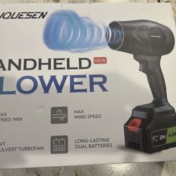 Vuquesen Cordless Leaf Blower Battery Powered Electric Leaf Blower Comes With 2 Batteries New 