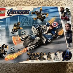 Lego Marvel Avengers 76123 Captain America OutRiders Attack