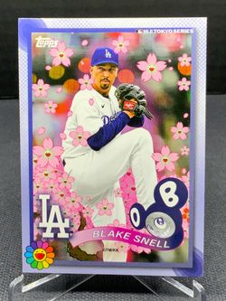 2025 Topps Mlb World Tour Tokyo Series Takashi Murakami Blake Snell #7