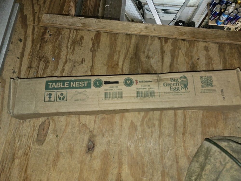 Medium Big Green Egg Table Nest