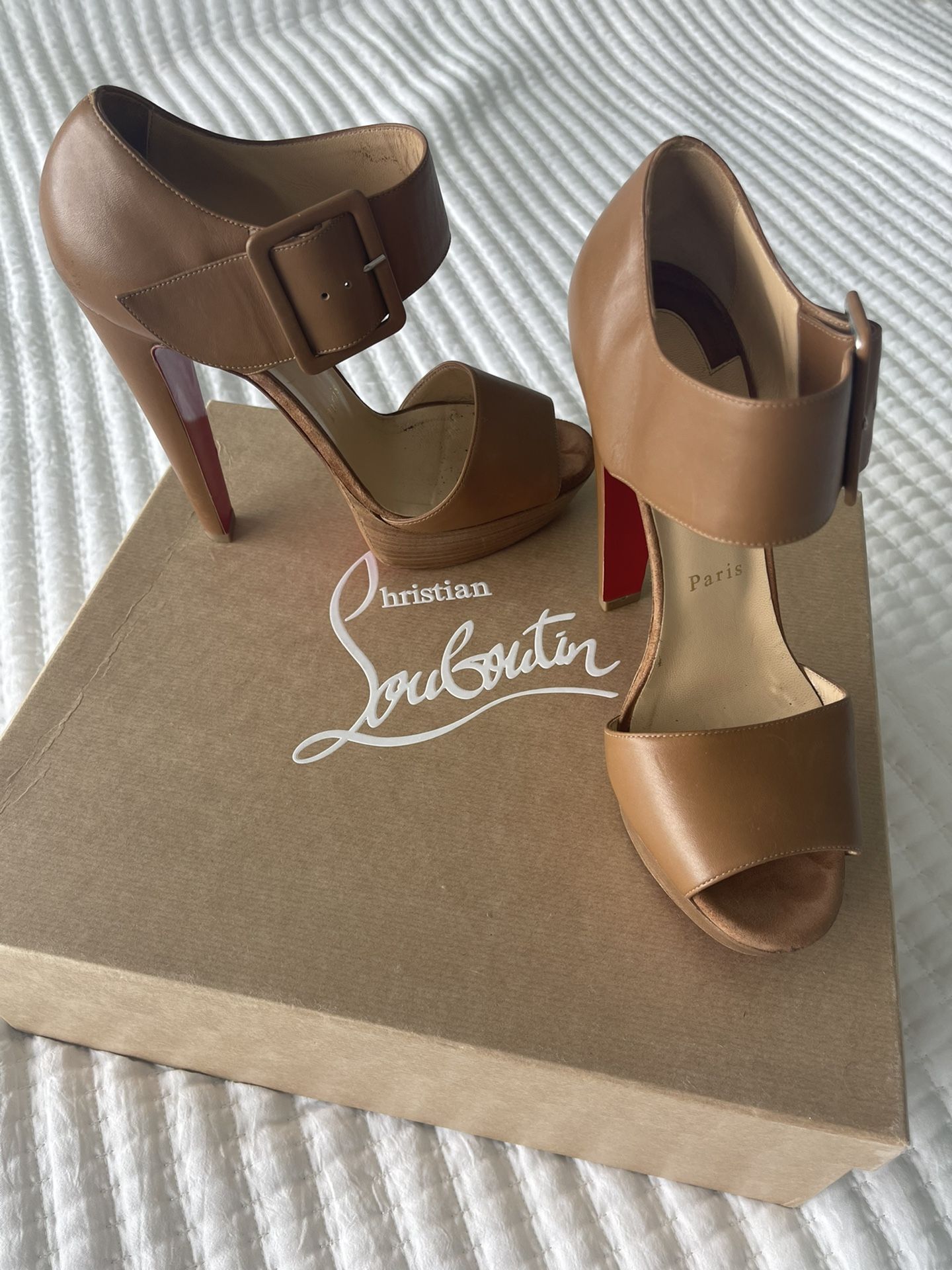 Christian Louboutin Shoes platform Genuine 