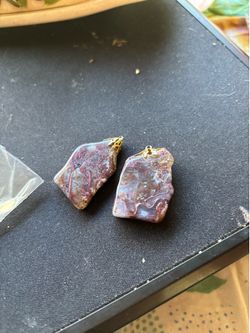 Agate pendants two available