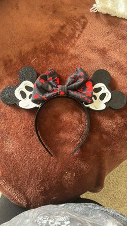 Horror ghostface Mickey ears