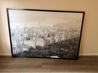 Large frame canvass photo