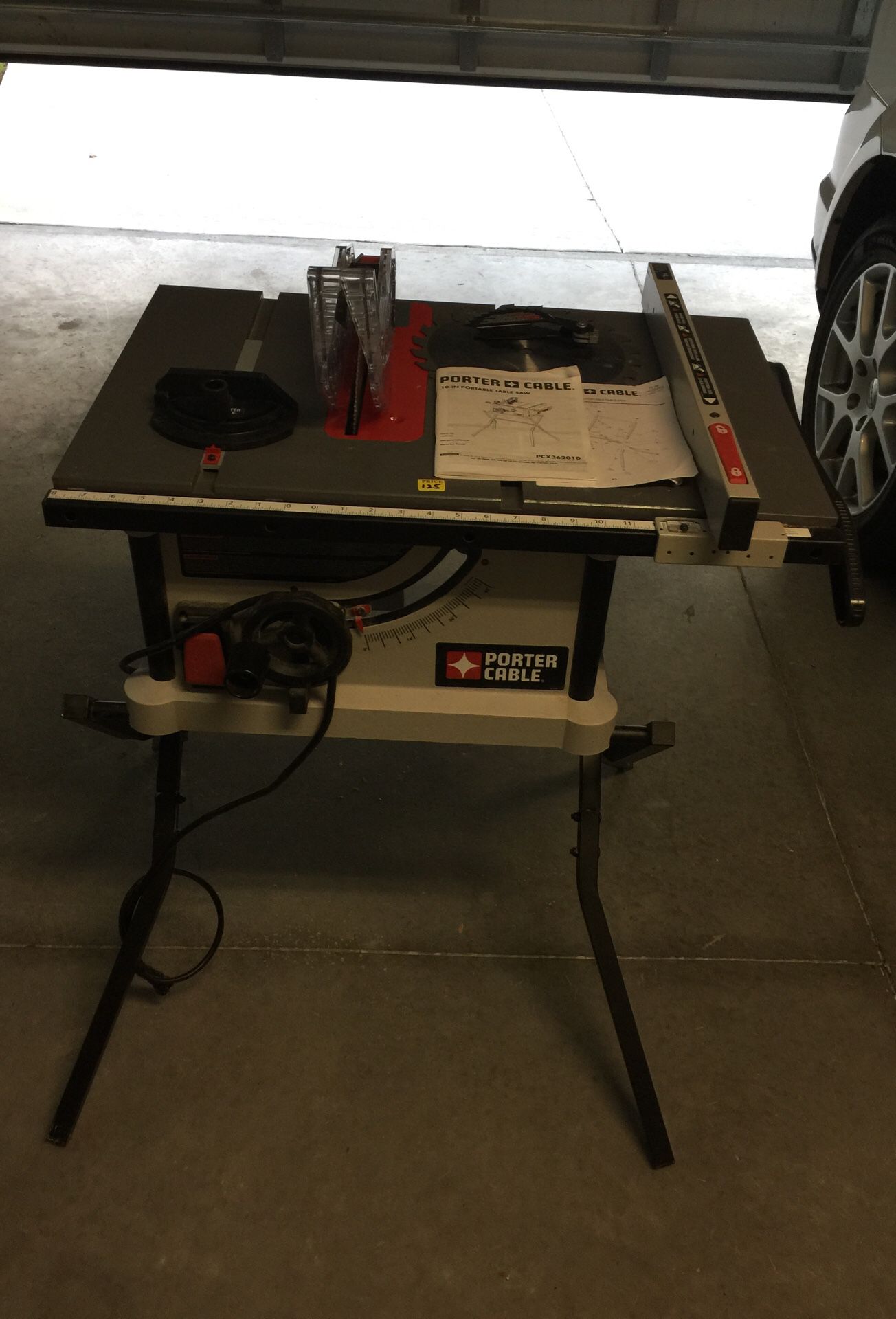 Porter Cable 10” Portable Table Saw
