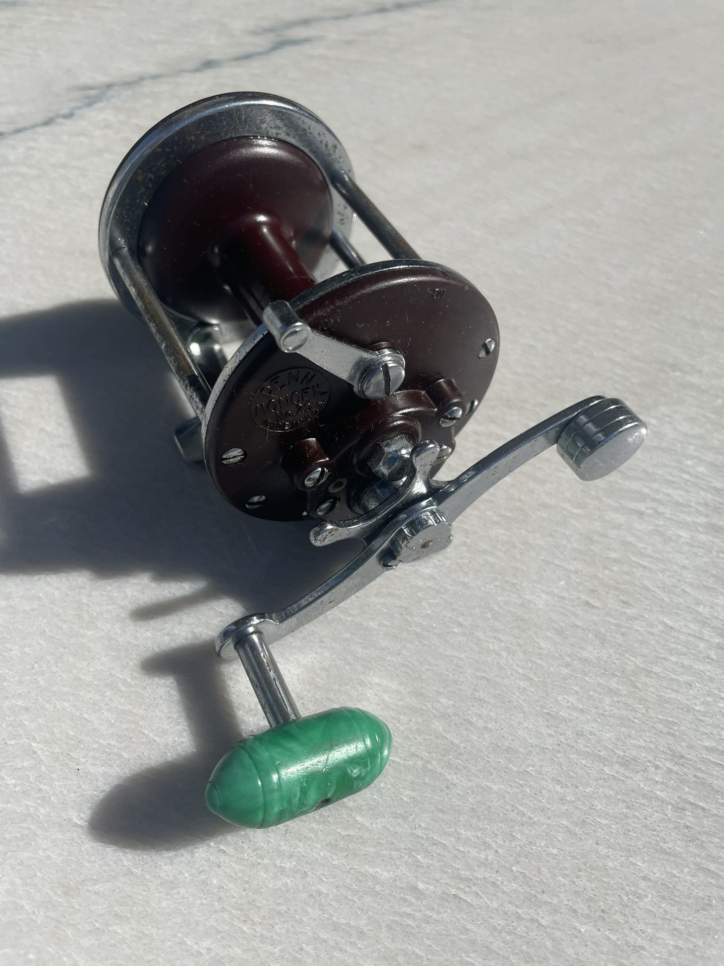 Penn Monofil No. 25 Fishing Reel - Cleaned And Serviced