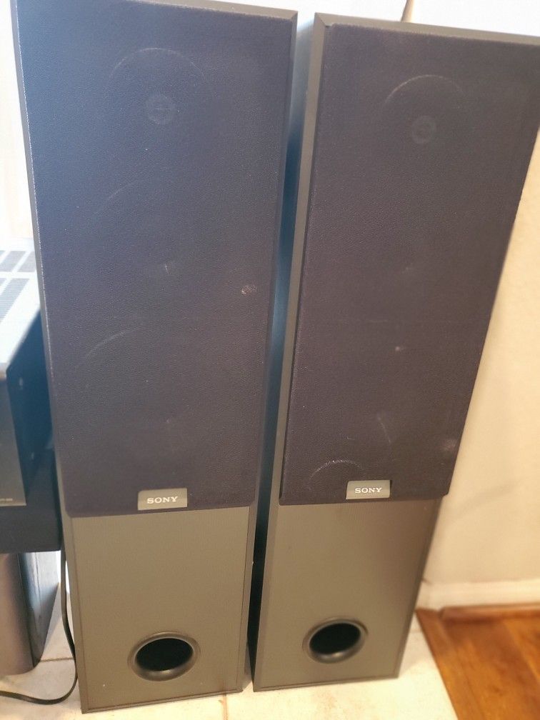 Haut parleurs SONY stereo SS Speaker System / 15W 4ohms