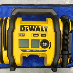 Dewalt DCC020I Air Inflator 12v 20v Max Cordless Corded Tool Lithium Ion Battery Li-ion Tire Pump LED Light Vaccum Portable Handheld Lightweight 